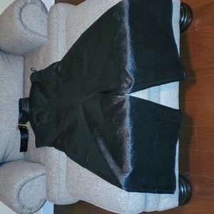 Gorgeous Black wide leg halter jumpsuit with buckle at collar 😍